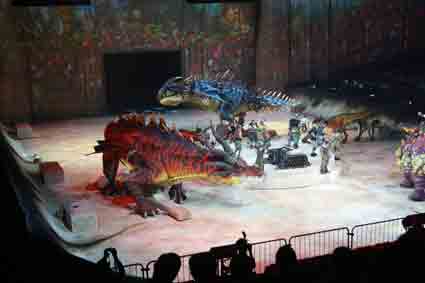 circling the Arena